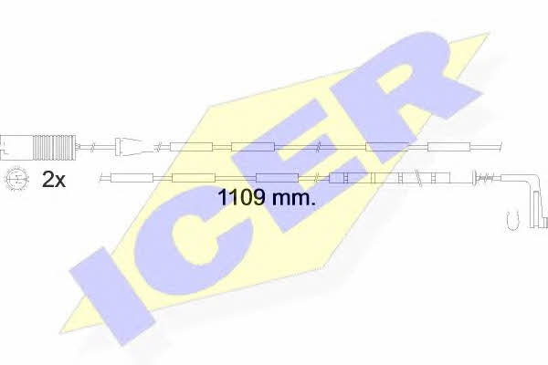 Icer 610542 E C Датчик зносу гальмівних колодок 610542EC: Купити в Україні - Добра ціна на EXIST.UA!
