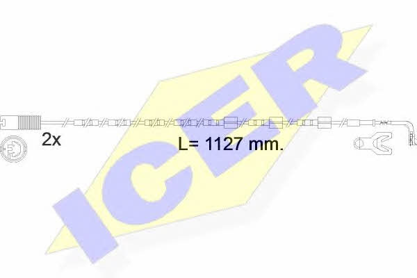 Icer 610605 E C Датчик зносу гальмівних колодок 610605EC: Купити в Україні - Добра ціна на EXIST.UA!