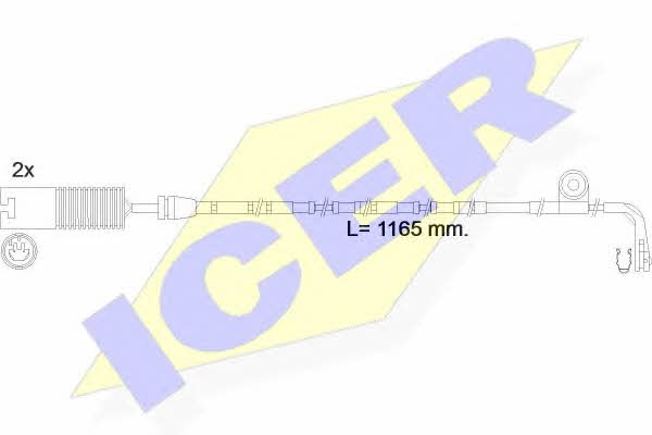 Icer 610604 E C Датчик зносу гальмівних колодок 610604EC: Купити в Україні - Добра ціна на EXIST.UA!