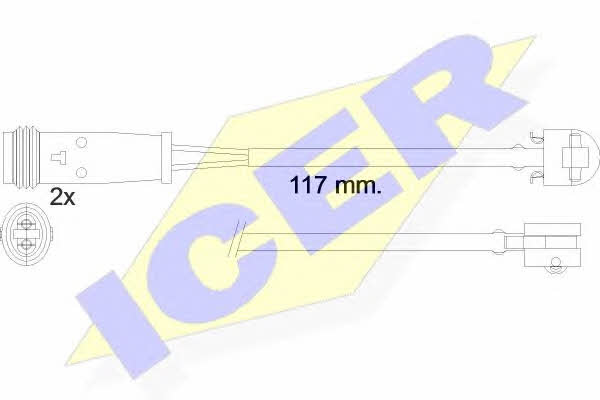 Icer 610612 E C Датчик зносу гальмівних колодок 610612EC: Купити в Україні - Добра ціна на EXIST.UA!