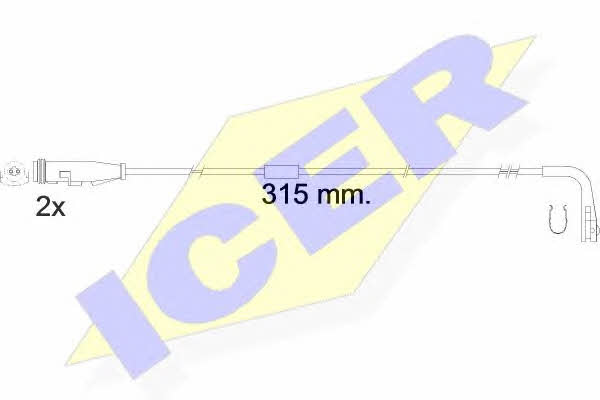 Icer 610549 E C Датчик зносу гальмівних колодок 610549EC: Купити в Україні - Добра ціна на EXIST.UA!
