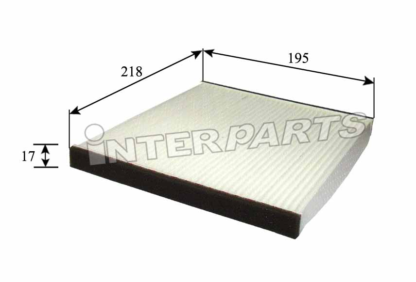 IPCA114 Interparts filter Фильтр салона