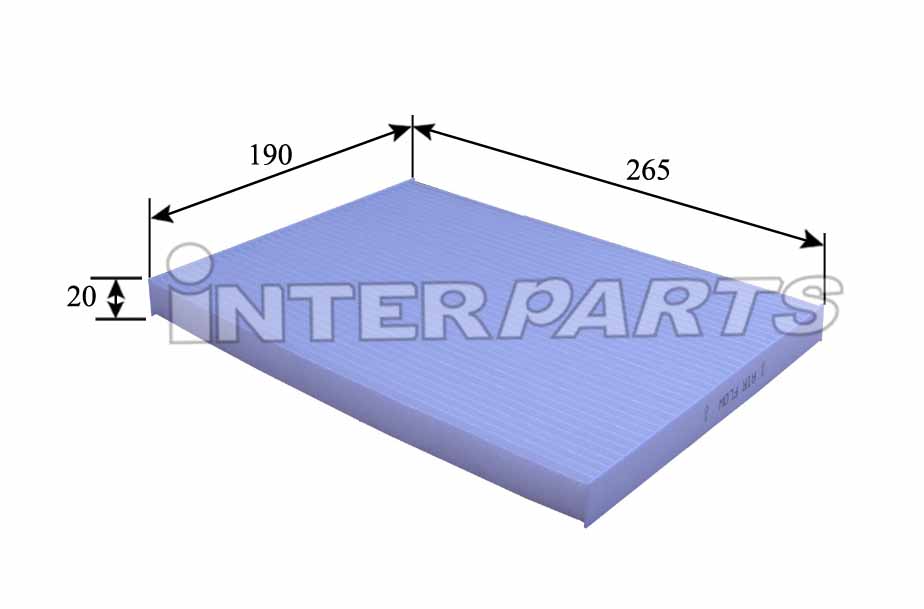 Купить Interparts filter IPCA-218 по низкой цене в Украине!