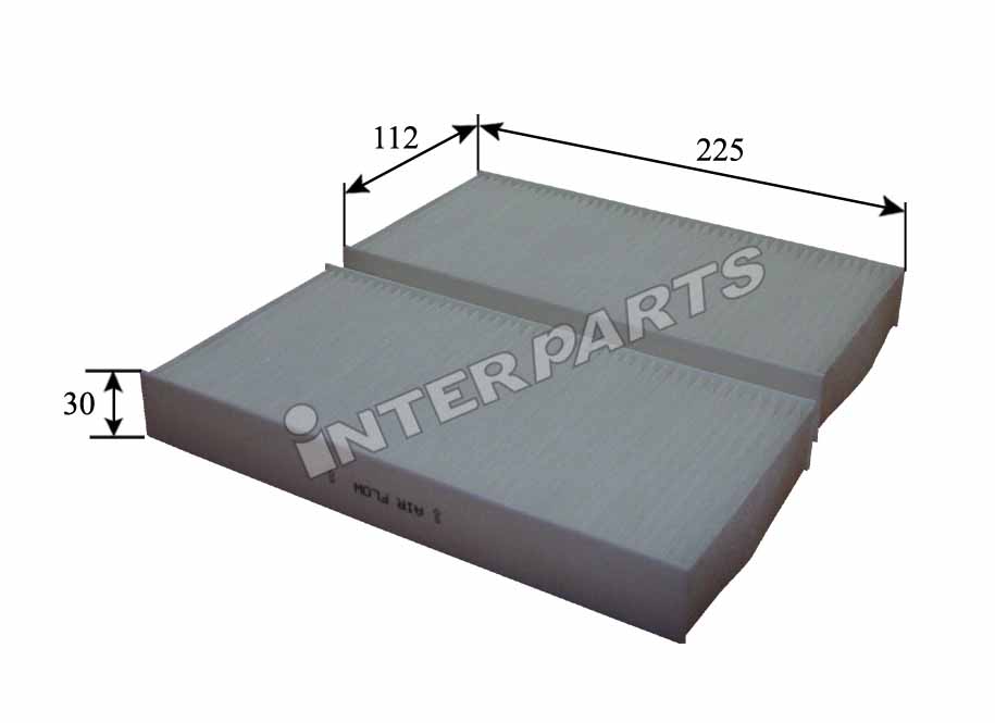 Interparts filter IPCA-406 Фильтр салона IPCA406: Отличная цена - Купить в Украине на EXIST.UA! IPCA406 Interparts filter Фильтр салона