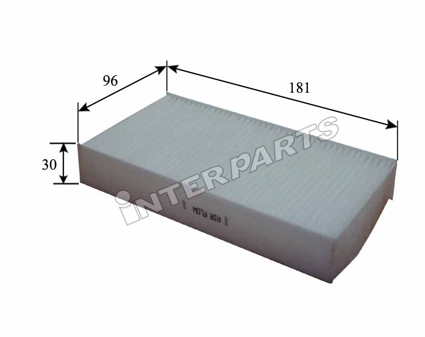 IPCA405S Interparts filter Фильтр салона