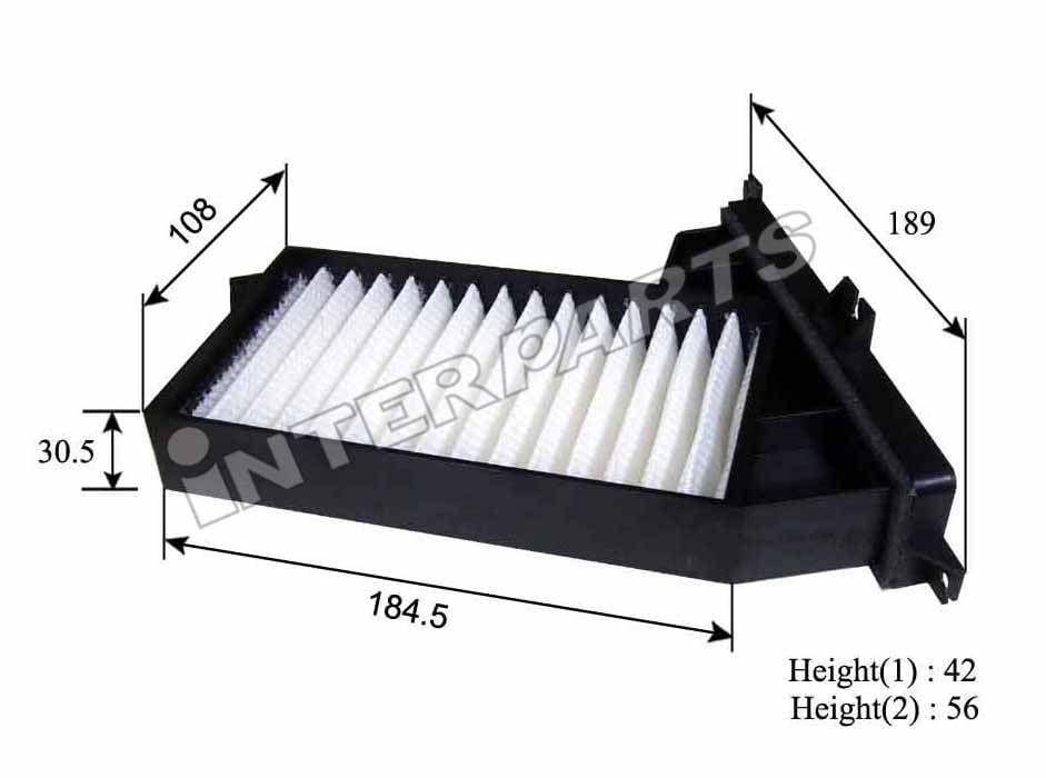 IPCA301 Interparts filter Фильтр салона