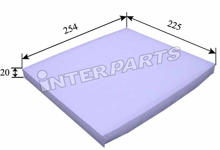 IPCAH023 Interparts filter Фильтр салона