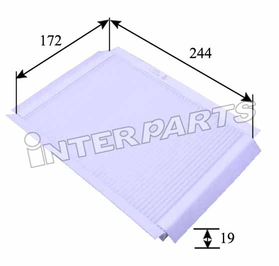 IPCAH015 Interparts filter Фильтр салона