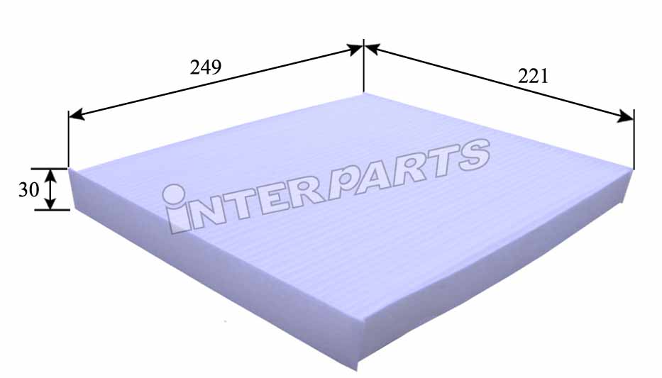 IPCAH012 Interparts filter Фильтр салона