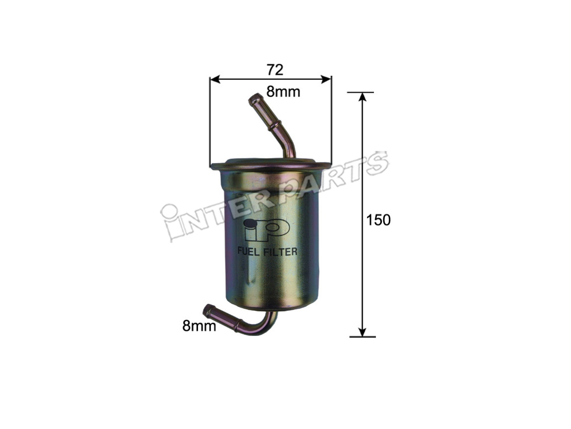 Interparts filter IPF-K025 Топливный фильтр IPFK025: Отличная цена - Купить в Украине на EXIST.UA! IPFK025 Interparts filter Топливный фильтр