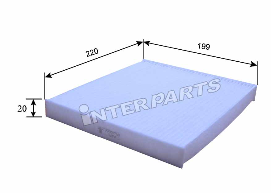 IPCA105 Interparts filter Фильтр салона