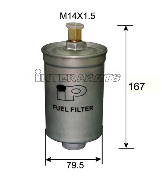 Interparts filter IPUF-806 Фільтр палива IPUF806: Купити в Україні - Добра ціна на EXIST.UA!