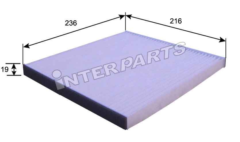 IPCA101 Interparts filter Фильтр салона