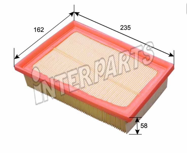 Interparts filter IPA-288 Воздушный фильтр IPA288: Отличная цена - Купить в Украине на EXIST.UA! IPA288 Interparts filter Воздушный фильтр
