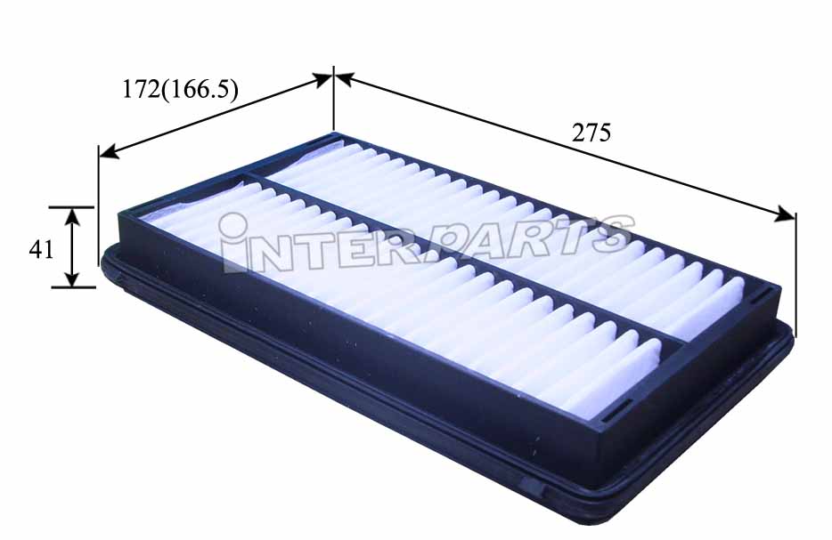 Interparts filter IPA-432 Повітряний фільтр IPA432: Приваблива ціна - Купити в Україні на EXIST.UA! IPA432 Interparts filter Повітряний фільтр