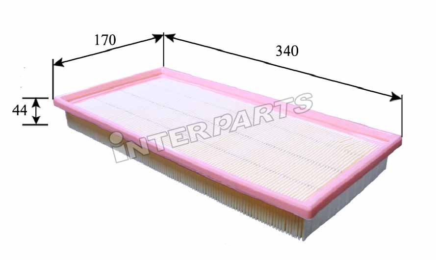 IPA342 Interparts filter Повітряний фільтр