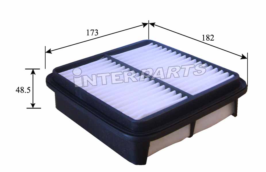 Interparts filter IPA-713 Повітряний фільтр IPA713: Купити в Україні - Добра ціна на EXIST.UA!