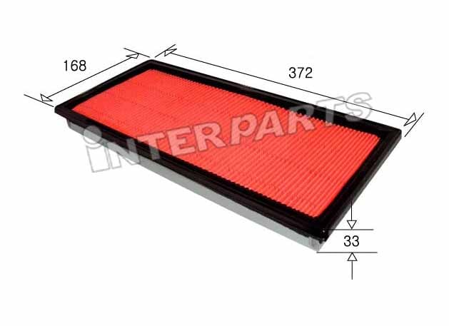 IPA235 Interparts filter Воздушный фильтр