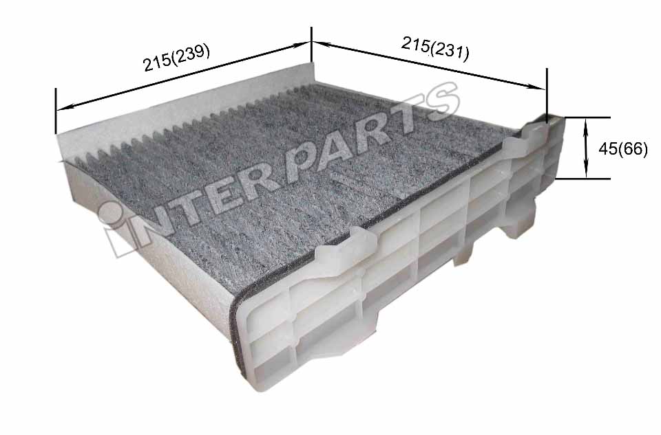 Interparts filter IPCA-308C Фільтр салону IPCA308C: Купити в Україні - Добра ціна на EXIST.UA!