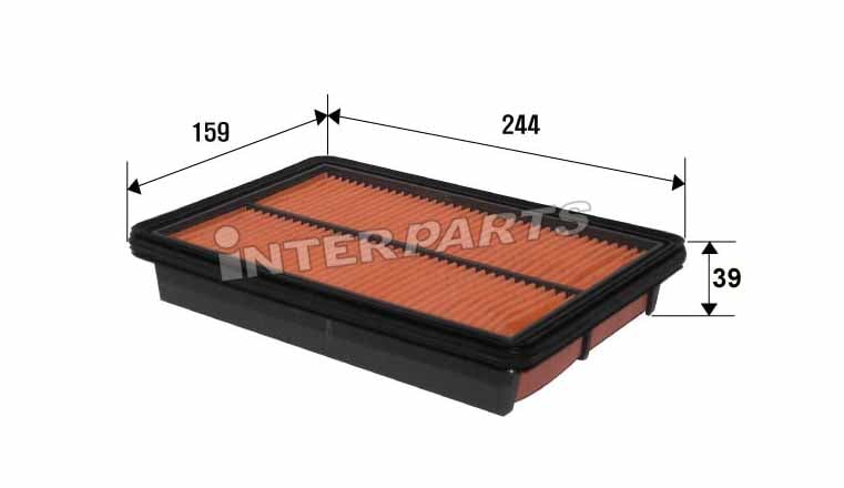 Воздушный фильтр автомобиля Mazda 323 C (Мазда 323 Си): IPA629 Interparts filter Воздушный фильтр