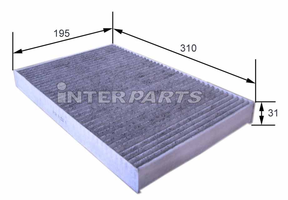IPCAE136C Interparts filter Фильтр салона