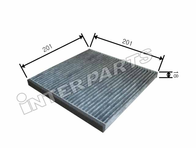 Interparts filter IPCA-805C Фильтр салона IPCA805C: Отличная цена - Купить в Украине на EXIST.UA! IPCA805C Interparts filter Фильтр салона