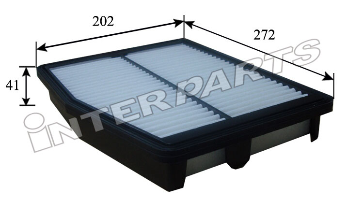 IPAH066 Interparts filter Повітряний фільтр