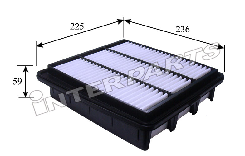 IPAH041 Interparts filter Повітряний фільтр