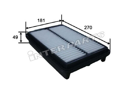 IPAH045 Interparts filter Повітряний фільтр