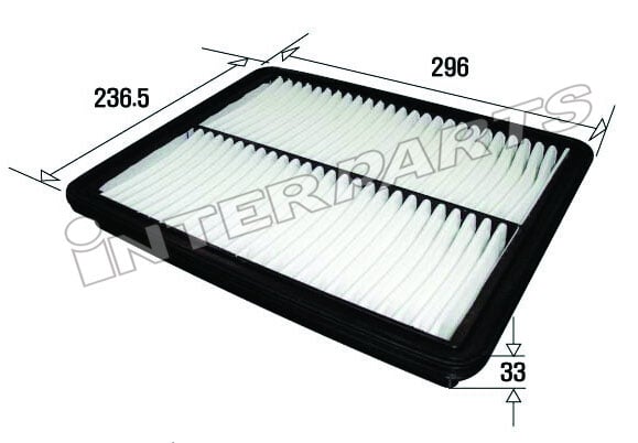 IPAK030 Interparts filter Воздушный фильтр