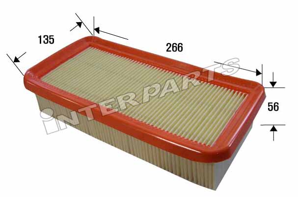 IPAK033 Interparts filter Воздушный фильтр