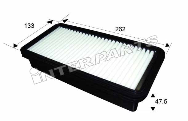 IPAK034 Interparts filter Воздушный фильтр
