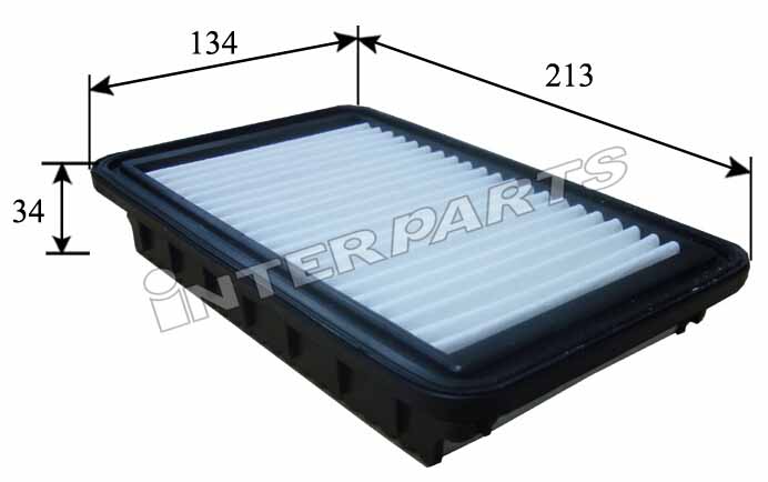 IPAK048 Interparts filter Воздушный фильтр