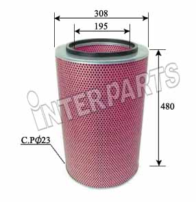 Interparts filter IPA-017 Повітряний фільтр IPA017: Купити в Україні - Добра ціна на EXIST.UA!
