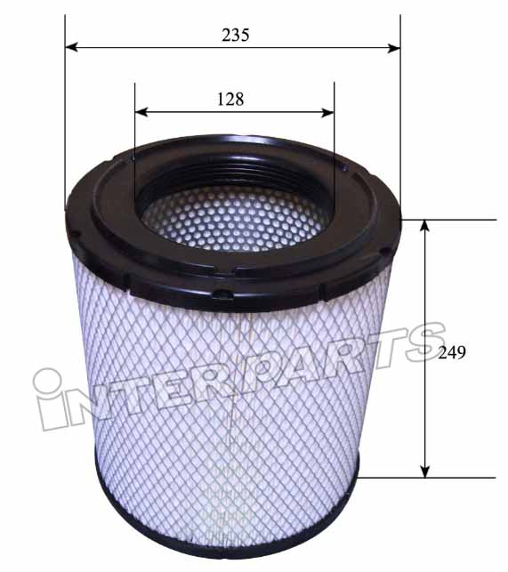 Interparts filter IPA-022 Повітряний фільтр IPA022: Купити в Україні - Добра ціна на EXIST.UA!