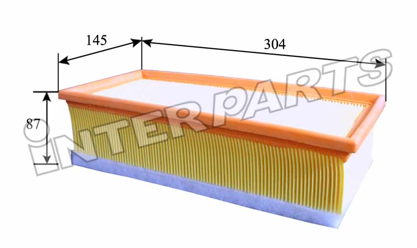 Interparts filter IPA-1018 Повітряний фільтр IPA1018: Приваблива ціна - Купити в Україні на EXIST.UA! IPA1018 Interparts filter Повітряний фільтр