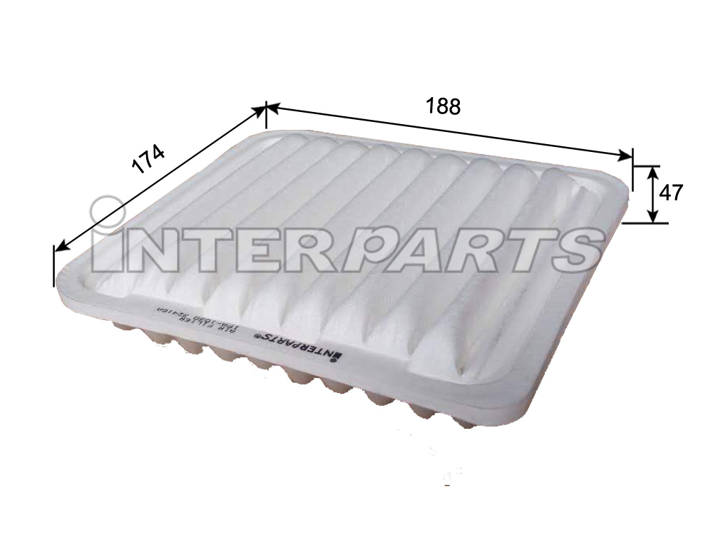 Interparts filter IPA-1030 Воздушный фильтр IPA1030: Отличная цена - Купить в Украине на EXIST.UA! IPA1030 Interparts filter Воздушный фильтр