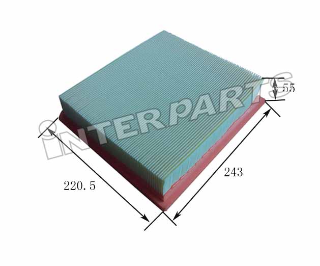 Interparts filter IPA-1033 Повітряний фільтр IPA1033: Приваблива ціна - Купити в Україні на EXIST.UA! IPA1033 Interparts filter Повітряний фільтр