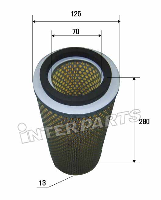 Interparts filter IPA-248 Повітряний фільтр IPA248: Купити в Україні - Добра ціна на EXIST.UA!