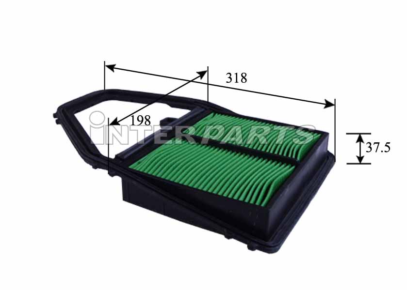 Interparts filter IPA-430 Воздушный фильтр IPA430: Отличная цена - Купить в Украине на EXIST.UA! IPA430 Interparts filter Воздушный фильтр