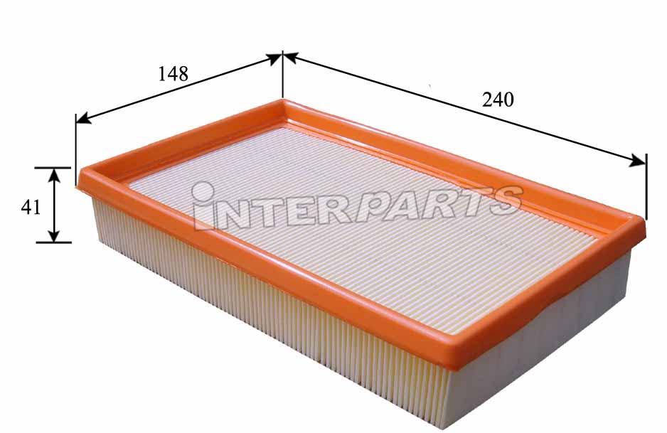 IPA638 Interparts filter Воздушный фильтр