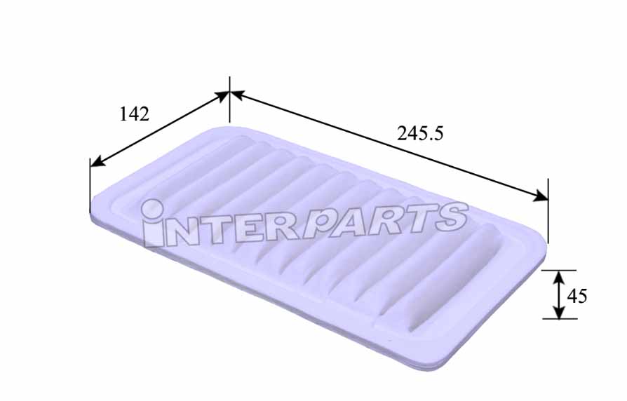 Interparts filter IPA-712 Повітряний фільтр IPA712: Приваблива ціна - Купити в Україні на EXIST.UA!