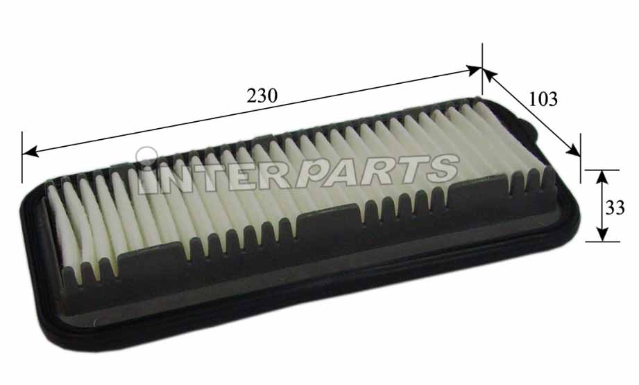 Interparts filter IPA-802 Повітряний фільтр IPA802: Купити в Україні - Добра ціна на EXIST.UA!