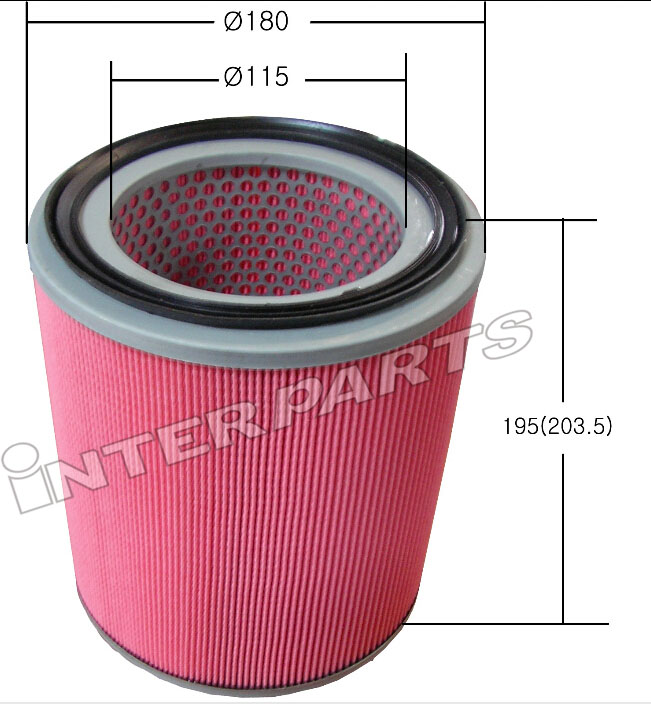 Interparts filter IPA-K010 Повітряний фільтр IPAK010: Купити в Україні - Добра ціна на EXIST.UA!
