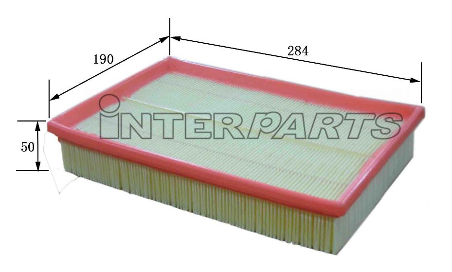 Interparts filter IPA-P283 Повітряний фільтр IPAP283: Приваблива ціна - Купити в Україні на EXIST.UA! IPAP283 Interparts filter Повітряний фільтр