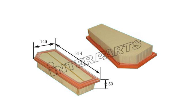 IPAP337 Interparts filter Воздушный фильтр