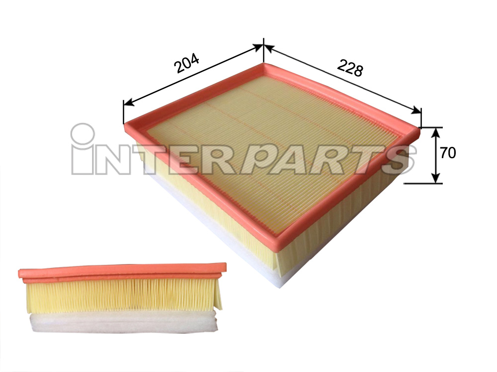 Interparts filter IPA-P402 Повітряний фільтр IPAP402: Приваблива ціна - Купити в Україні на EXIST.UA! IPAP402 Interparts filter Повітряний фільтр