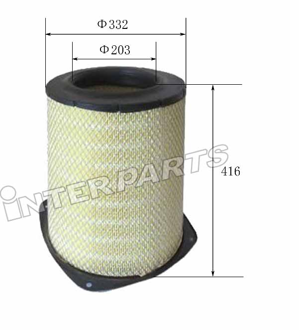 Interparts filter IPA-R144 Повітряний фільтр IPAR144: Купити в Україні - Добра ціна на EXIST.UA!