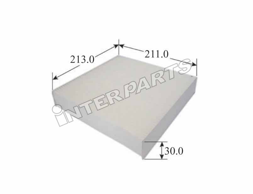 IPCA403 Interparts filter Фильтр салона