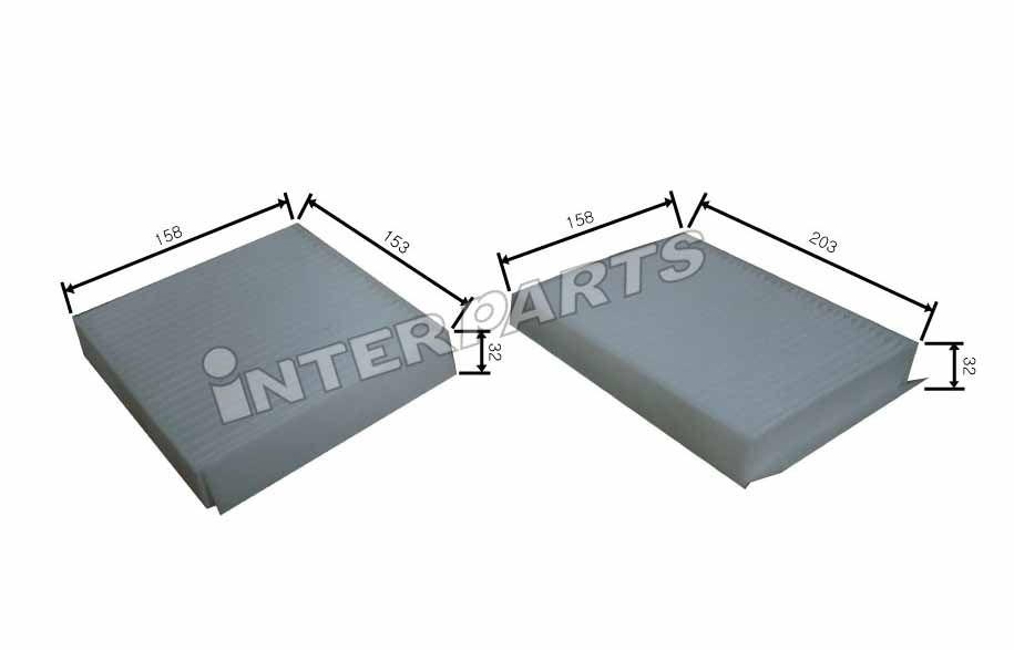 Interparts filter IPCA-E104 Фільтр салону IPCAE104: Купити в Україні - Добра ціна на EXIST.UA!